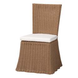 bali & pari Serge Woven Seagrass Dining Chair